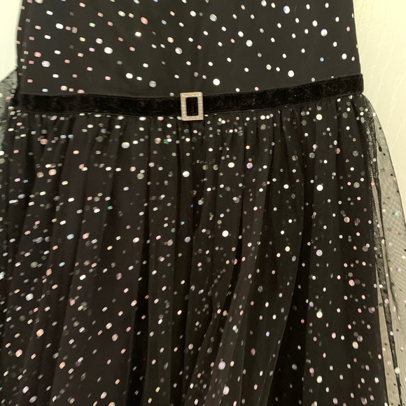 🛍3/30$ Black and sequin dress - Picture 4 of 8